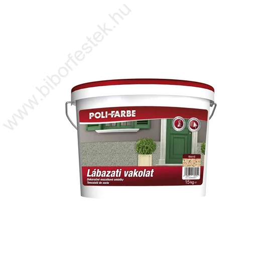 Poli-Farbe ISTÁLLÓS-KŐ 15 kg LÁBZATI VAKOLAT