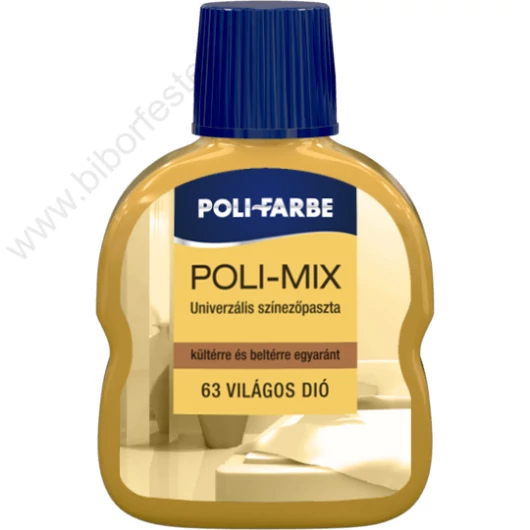 Színezőpaszta Univerzális Poli-Mix világos dió 63 színben 100ml 