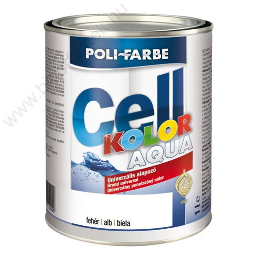 Poli-Farbe Cellkolor Aqua Univerzális Alapozó fehér 1l