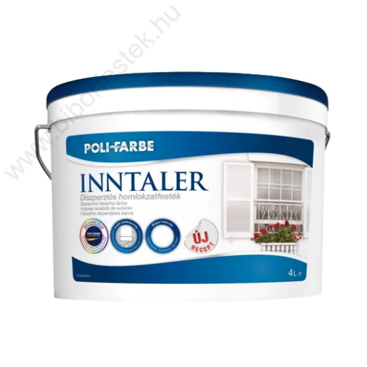 Poli-Farbe Inntaler Diszperziós Homlokzatfesték fehér 4l