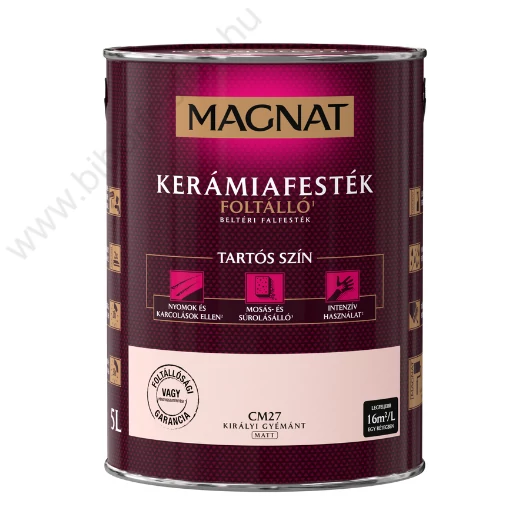 Magnat Kerámiafesték királyi gyémánt 5l foltálló beltéri matt CM27