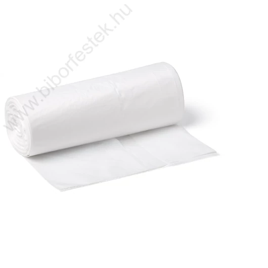 Hulladékzsák 60 literes, fehér 20db/ tekercs Sato 60