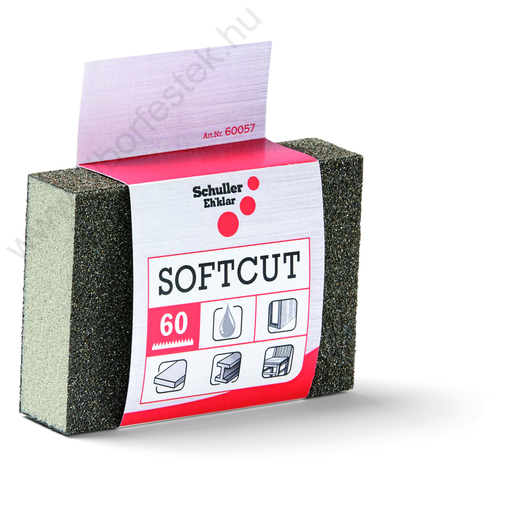 Softcut P100 Ind, csiszolószivacs 100x70x28mm       