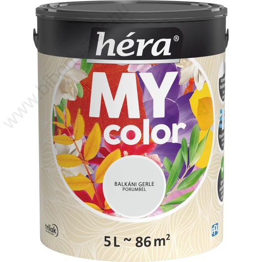 Héra My Color matt beltéri falfesték  balkáni gerle színű 5l