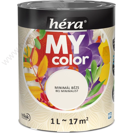 Héra My Color matt beltéri falfesték  minimál bézs színű 1l