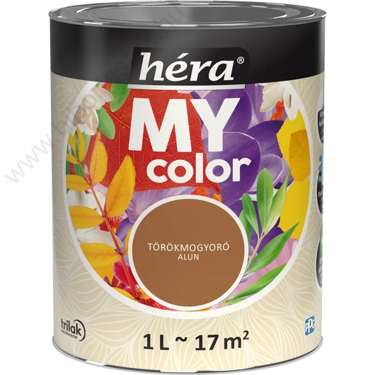 Héra My Color matt beltéri falfesték  törökmogyoró színű 1l