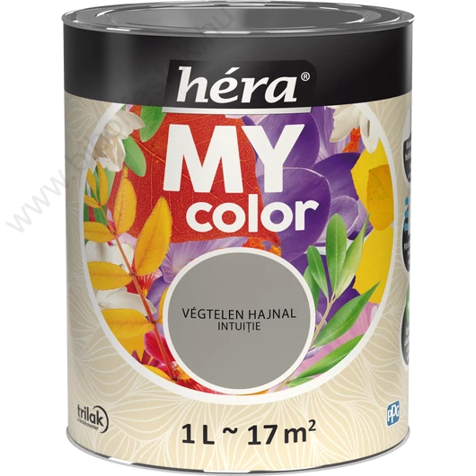 Héra My Color matt beltéri falfesték  végtelen hajnal színű 1l
