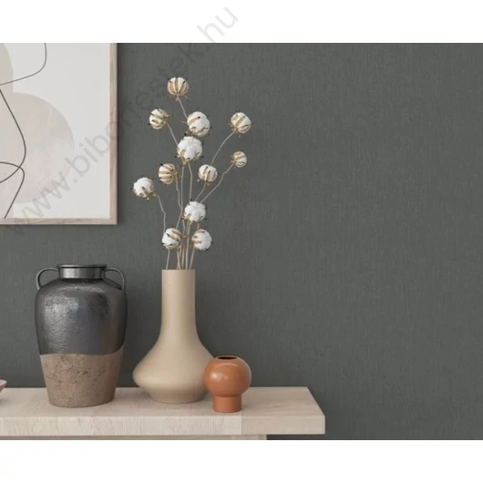 Szövött mintás ezüst színű vlies tapéta Botanica/Marburg 33967