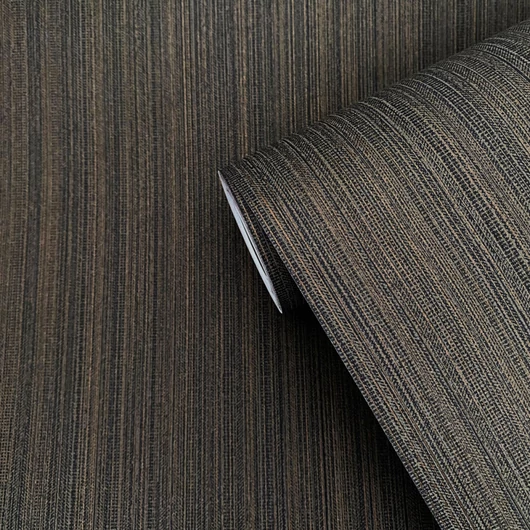 Anyagában csíkos fekete színárnyalatú vlies tapéta Boutique/Galerie F-VT3006