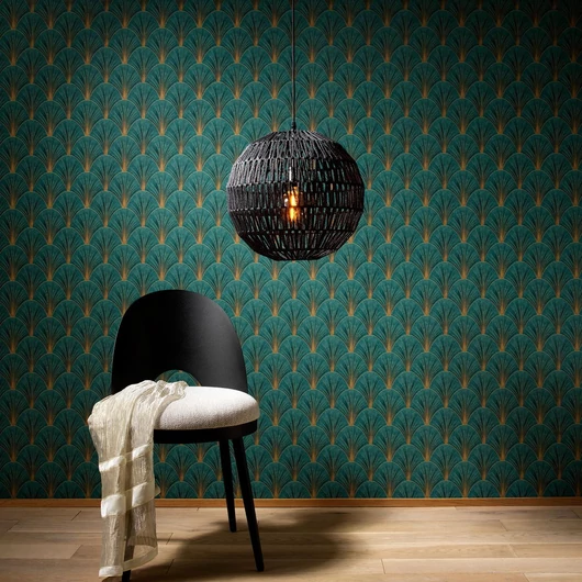 3D mintás zöld színárnyalatú vlies tapéta ELLE DECOR 4 / ERISMANN 10451-19