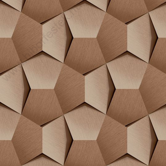 3D mintás barna színárnyalatú vlies tapéta Tempo A54602