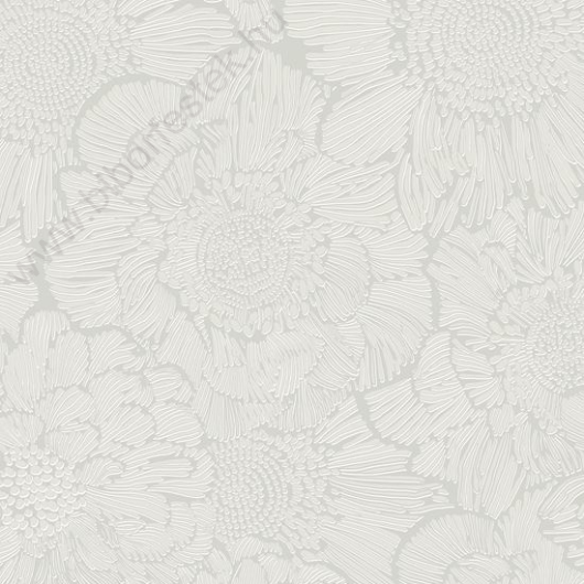 Virágmintás fehér színárnyalatú vlies tapéta Tempo A56401