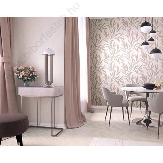 Egyszínű bézs vlies tapéta  Modernista/ Marburg 32222