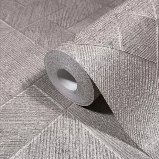 Geometriai mintás barna színárnyalatú vlies tapéta RITUS/MARBURG 35510