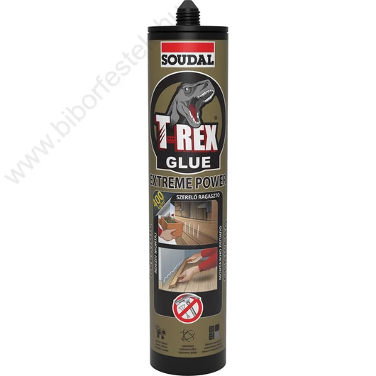 Soudal T-rex extreme power szerelési ragasztó 290 ml