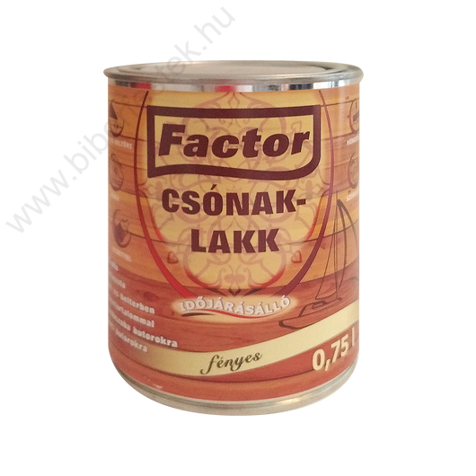 FACTOR Csónaklakk 0,75 l