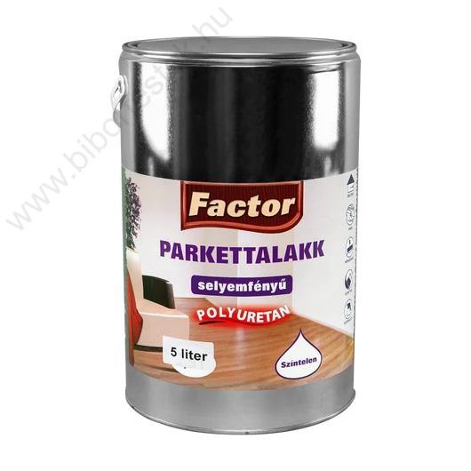 FACTOR Parkettalakk selyemfényű színtelen 5 l