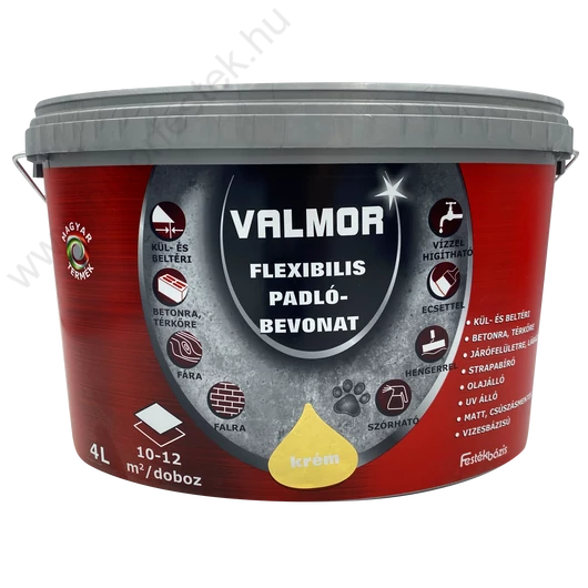 Valmor Flexibilis Padlóbevonat krém 4 l