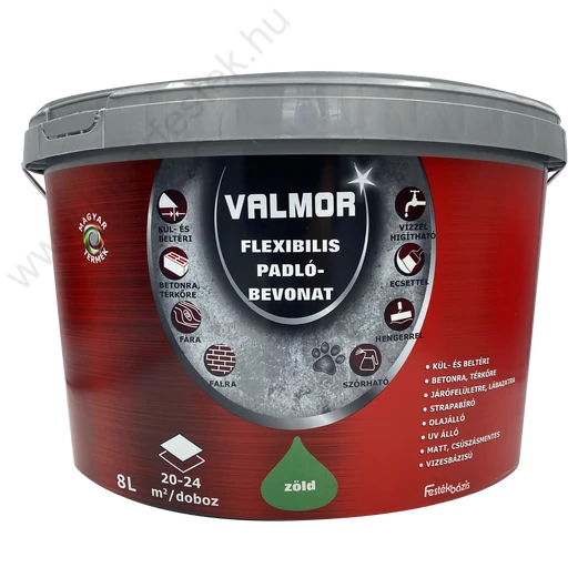 Valmor Flexibilis Padlóbevonat Zöld színben 8l
