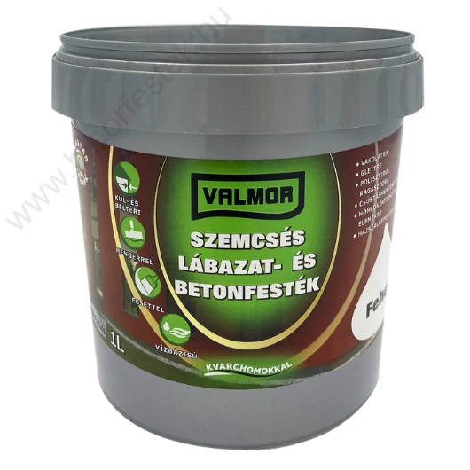 VALMOR Szemcsés fehér 1 l Lábazat- és Betonfesték