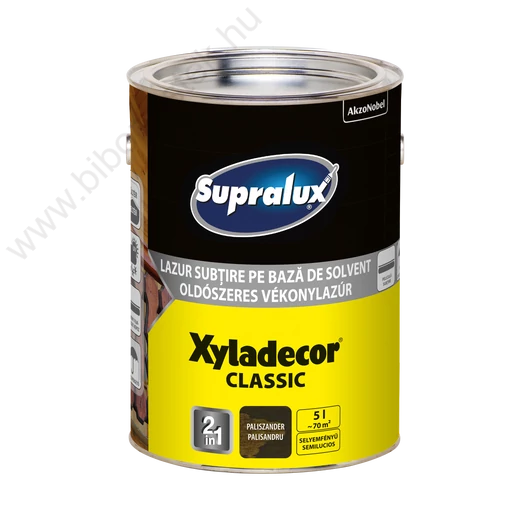 Supralux XYLADECOR Classic oldószeres paliszander 5l vékonylazúr