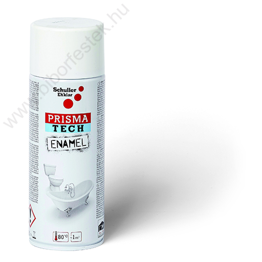 Prisma Tech Enamel Szaniter Spray 400 ml fehér