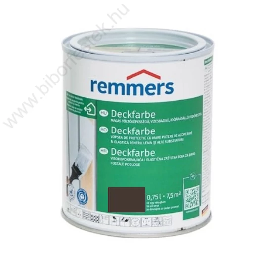 Remmers Deckfarbe Időjárásálló dohánybarna 0,75l fedőfesték
