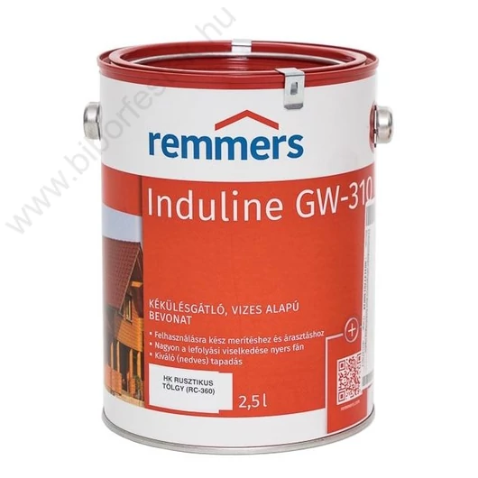 Remmers Induline GW-310 vizesbázisú grafitszürke 5 l vékonylazúr