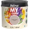 Héra My Color matt beltéri falfesték  forró kakaó színű 2,5l
