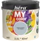 Héra My Color matt beltéri falfesték  hamuszürke színű 2,5l