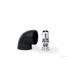 Pinty Plus Evolution Jet Black vizes bázisú akril festék spray matt 400ml RAL 9005