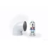 Pinty Plus Evolution Silver Grey vizes bázisú akril festék spray fényes 400ml RAL 7001