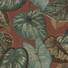 Kép 1/3 - Trópusi leveles mintás rozsdabarna/zöld színű vlies tapéta Tahiti TA25053