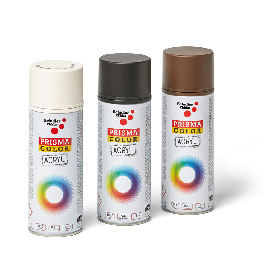 Prisma Color Festék spray fekete matt 400 ml RAL 9005